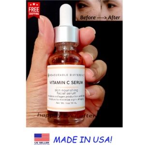 New Measurable difference Vitamin C Serum Hydrate Lighten skin spots